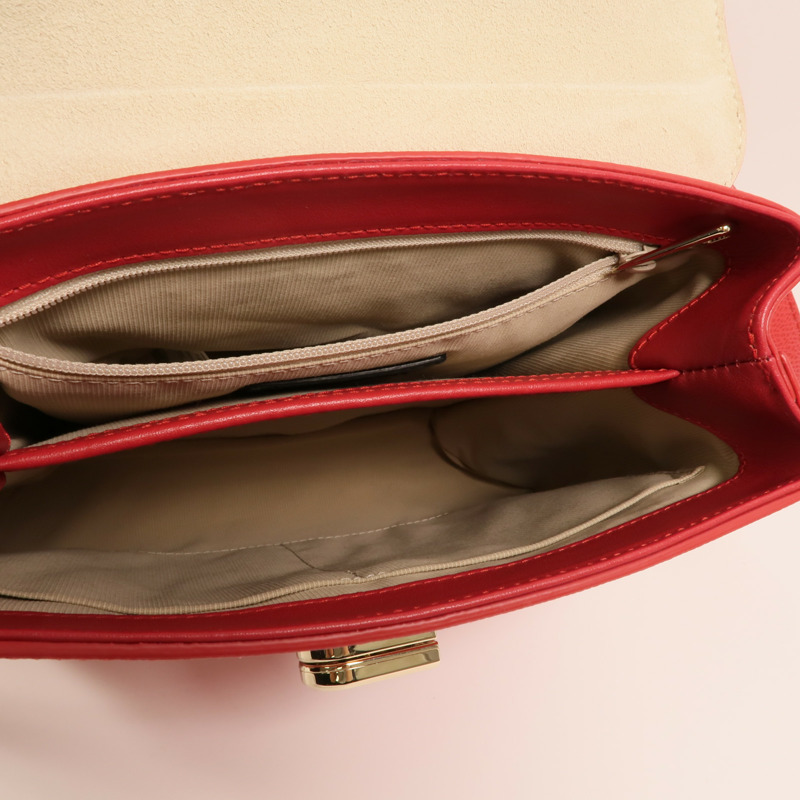 Furla 牛皮皮革2 Way Shoulder手挽肩背兩用袋-4