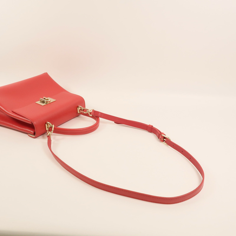 Furla 牛皮皮革2 Way Shoulder手挽肩背兩用袋-7