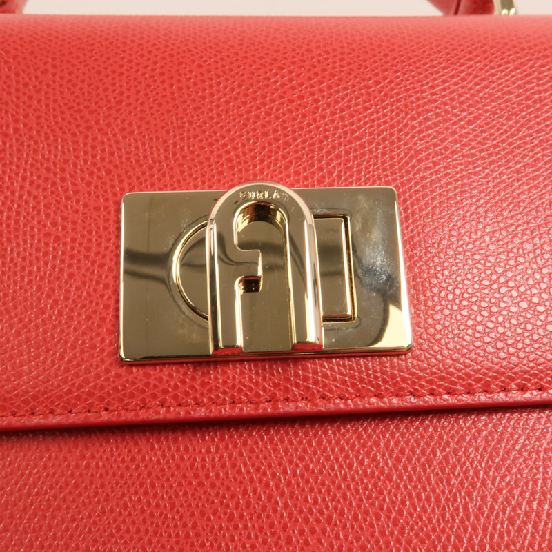 Furla 牛皮皮革2 Way Shoulder手挽肩背兩用袋-8