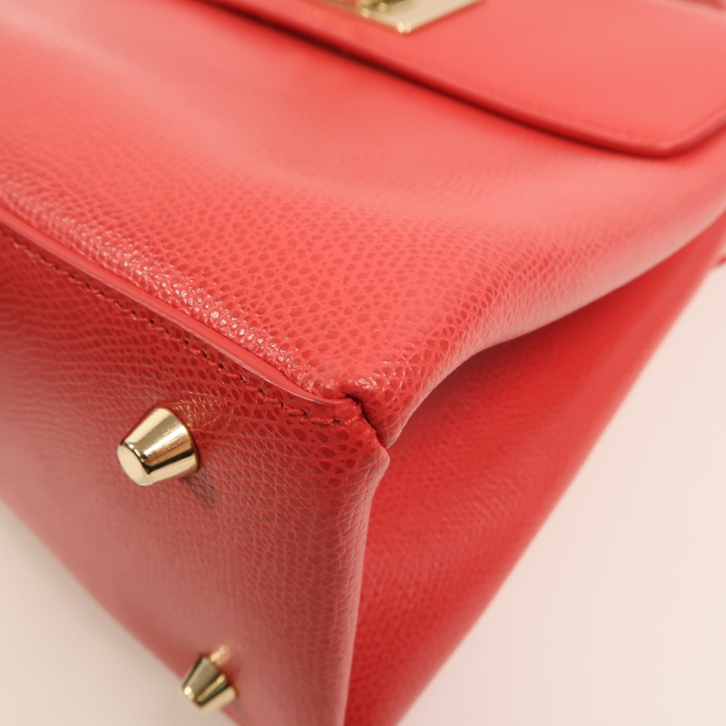 Furla 牛皮皮革2 Way Shoulder手挽肩背兩用袋-10