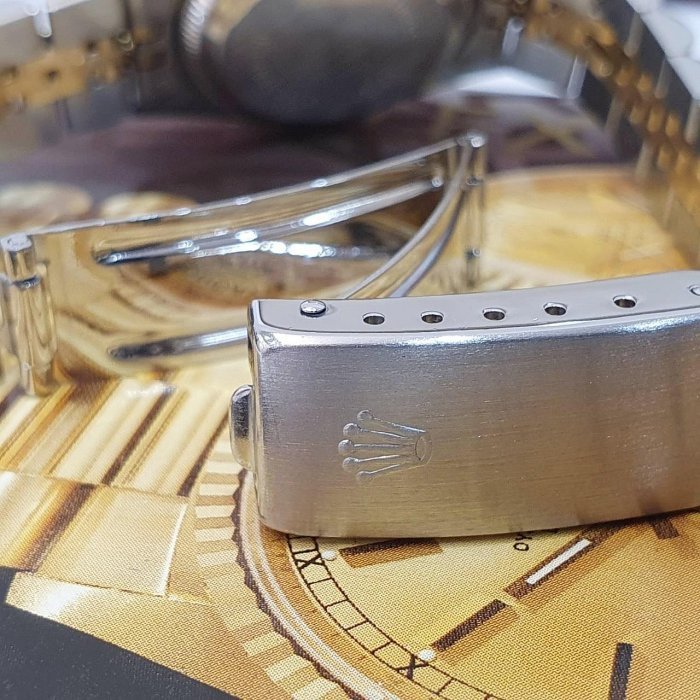 【大眾名錶】ROLEX 勞力士 69173 Datejust 女錶經典款 金十鑽面盤 舊包台 大眾名錶G239-8