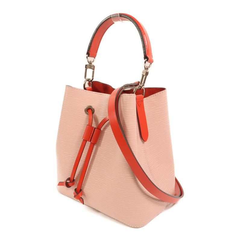 LOUIS VUITTON Epi Neo Noe BB銀扣手挽肩背兩用袋-2