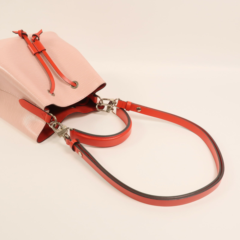 LOUIS VUITTON Epi Neo Noe BB銀扣手挽肩背兩用袋-7