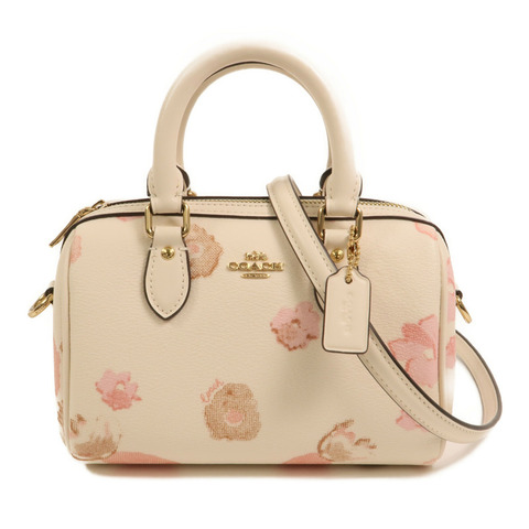 COACH 牛皮皮革Shoulder Bag手挽肩背兩用袋