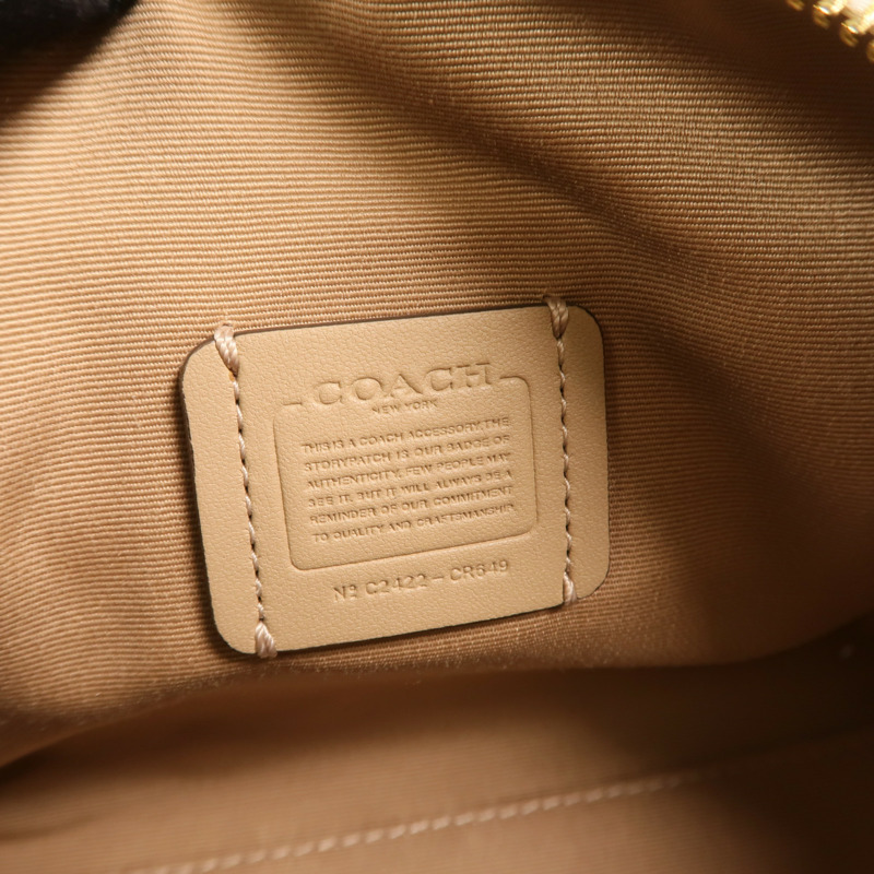 COACH 牛皮皮革Shoulder Bag手挽肩背兩用袋-5