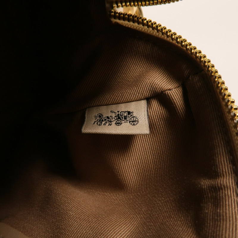 COACH 牛皮皮革Shoulder Bag手挽肩背兩用袋-6