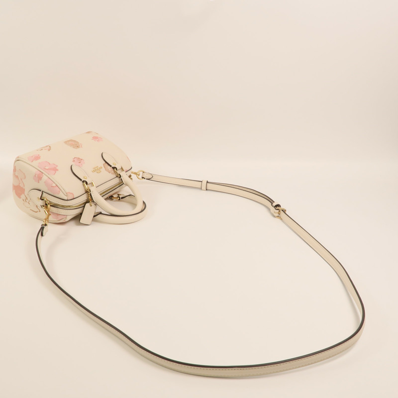 COACH 牛皮皮革Shoulder Bag手挽肩背兩用袋-7