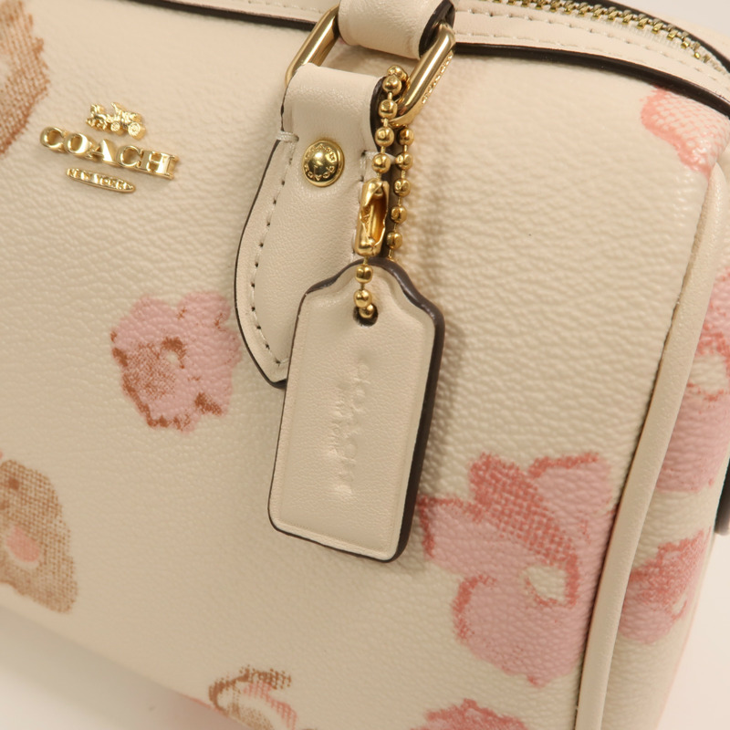 COACH 牛皮皮革Shoulder Bag手挽肩背兩用袋-8