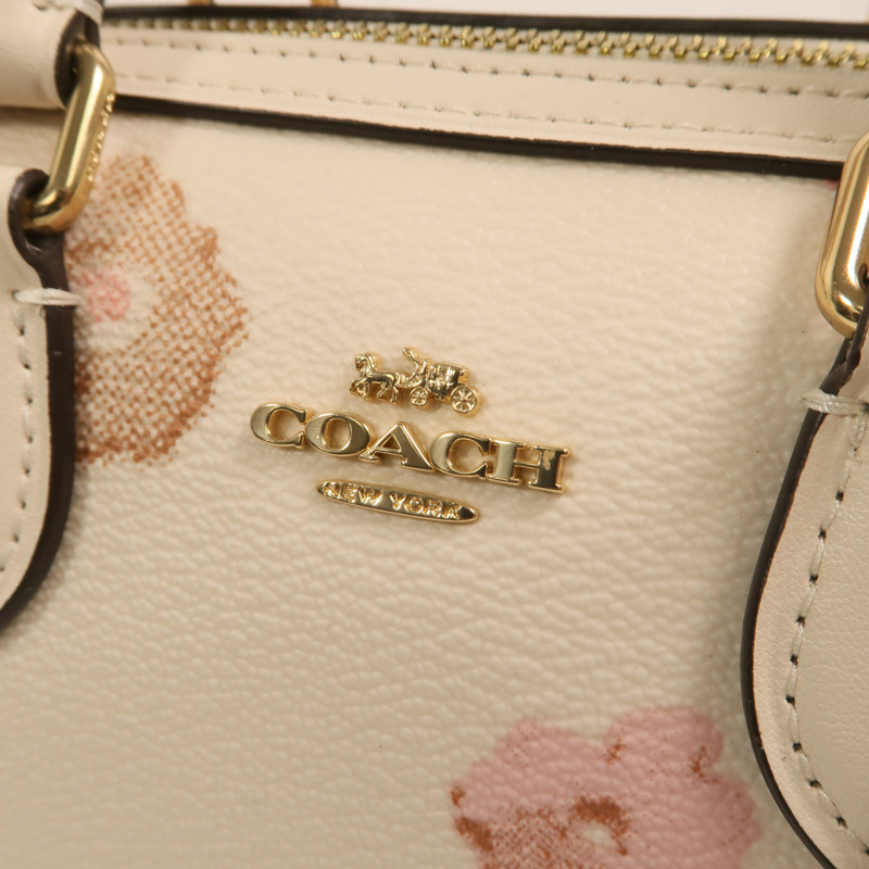 COACH 牛皮皮革Shoulder Bag手挽肩背兩用袋-9