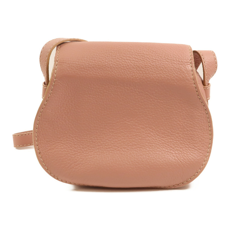 Chloe 牛皮皮革Small Marcie Saddle肩背袋-1