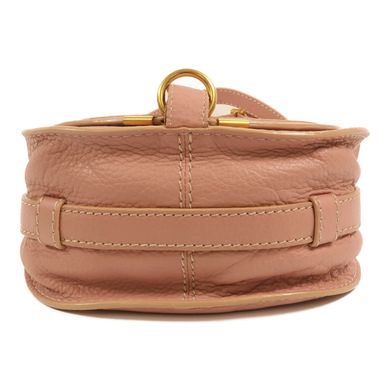 Chloe 牛皮皮革Small Marcie Saddle肩背袋-3