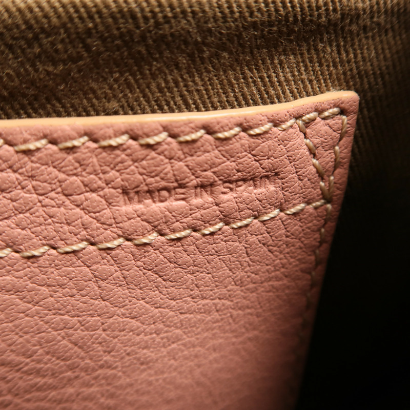 Chloe 牛皮皮革Small Marcie Saddle肩背袋-6