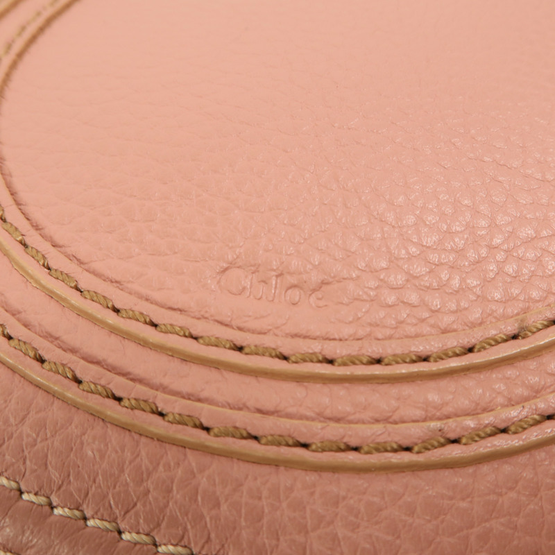 Chloe 牛皮皮革Small Marcie Saddle肩背袋-9