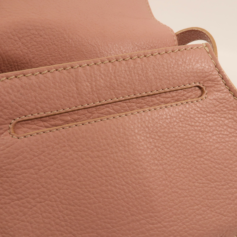 Chloe 牛皮皮革Small Marcie Saddle肩背袋-16