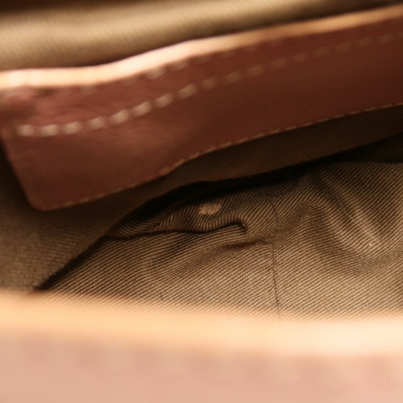 Chloe 牛皮皮革Small Marcie Saddle肩背袋-17