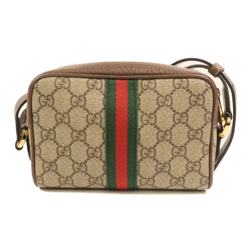 GUCCI 塗層帆布Ophidia Mini肩背袋-1