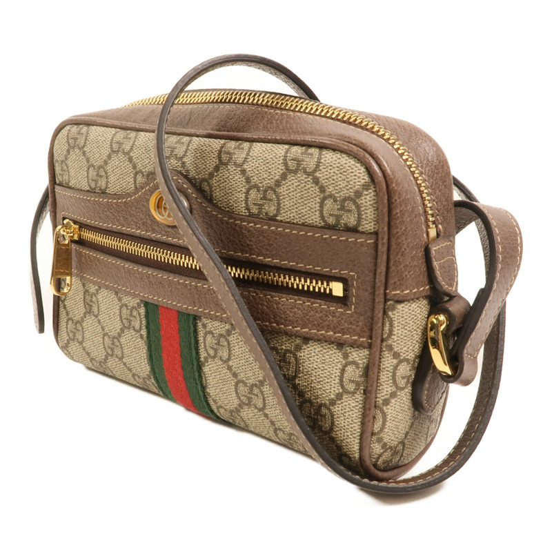 GUCCI 塗層帆布Ophidia Mini肩背袋-2