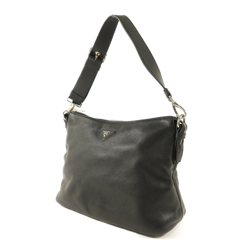 PRADA 牛皮皮革Hobo Bag肩背袋-2