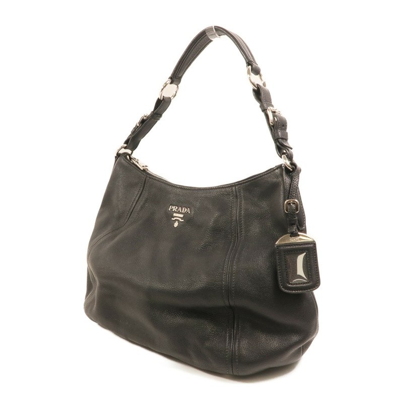 PRADA 牛皮皮革Shoulder Bag肩背袋-1