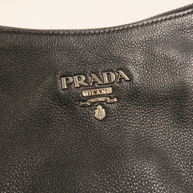 PRADA 牛皮皮革Shoulder Bag肩背袋-7
