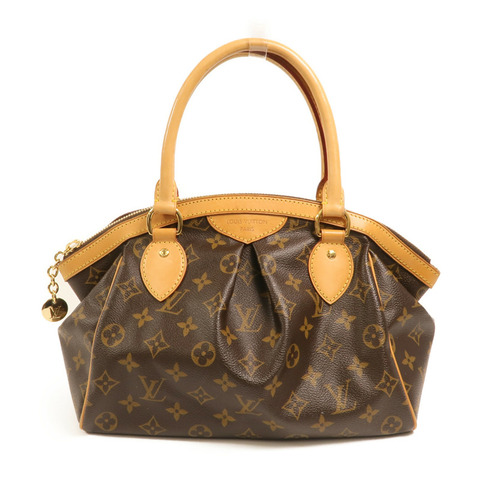 LOUIS VUITTON Monogram Tivoli PM金扣手挽袋