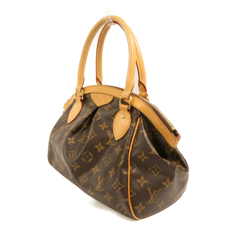 LOUIS VUITTON Monogram Tivoli PM金扣手挽袋-2