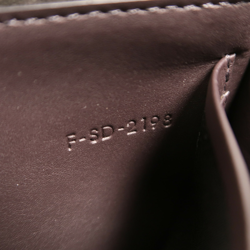 CELINE 牛皮皮革Frame Woc銀扣鏈帶肩背袋-6