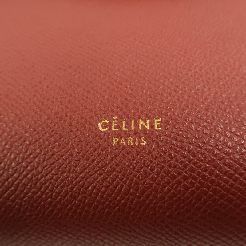 CELINE 牛皮皮革Micro Belt Bag手挽肩背兩用袋-8