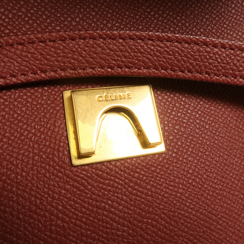 CELINE 牛皮皮革Micro Belt Bag手挽肩背兩用袋-9