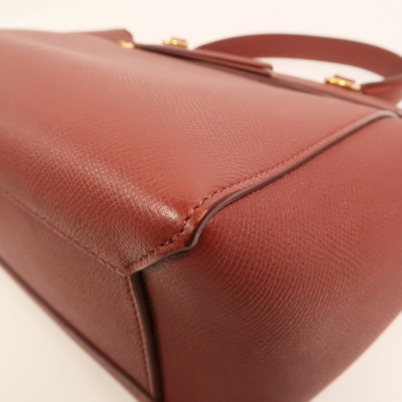 CELINE 牛皮皮革Micro Belt Bag手挽肩背兩用袋-13