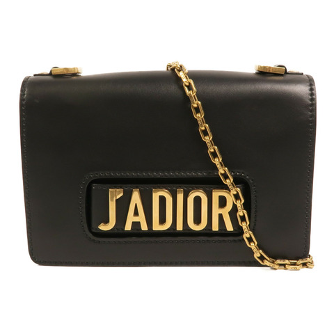 Dior 牛皮皮革J'Adior鏈帶肩背袋