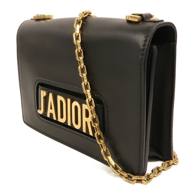 Dior 牛皮皮革J'Adior鏈帶肩背袋-2