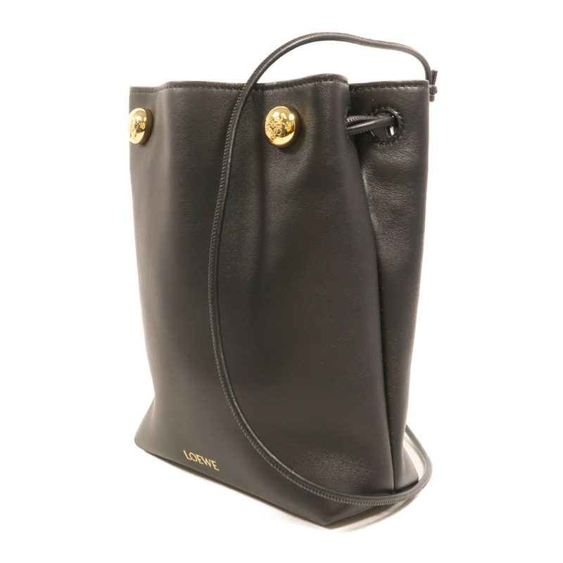 LOEWE 牛皮皮革Pebble Pouch肩背袋-2