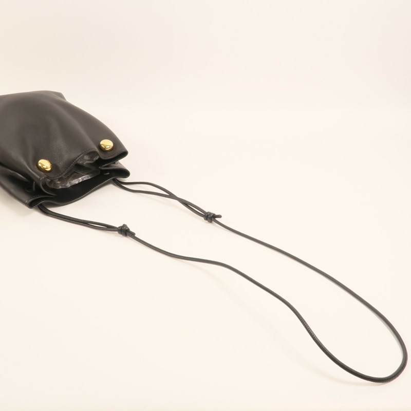 LOEWE 牛皮皮革Pebble Pouch肩背袋-7