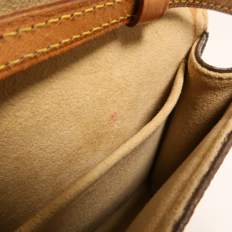 LOUIS VUITTON Monogram Pochette Twin GM金扣肩背袋-12