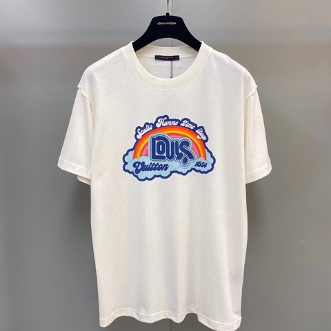 Louis Vuitton 路易威登 彩虹印花圓領短袖