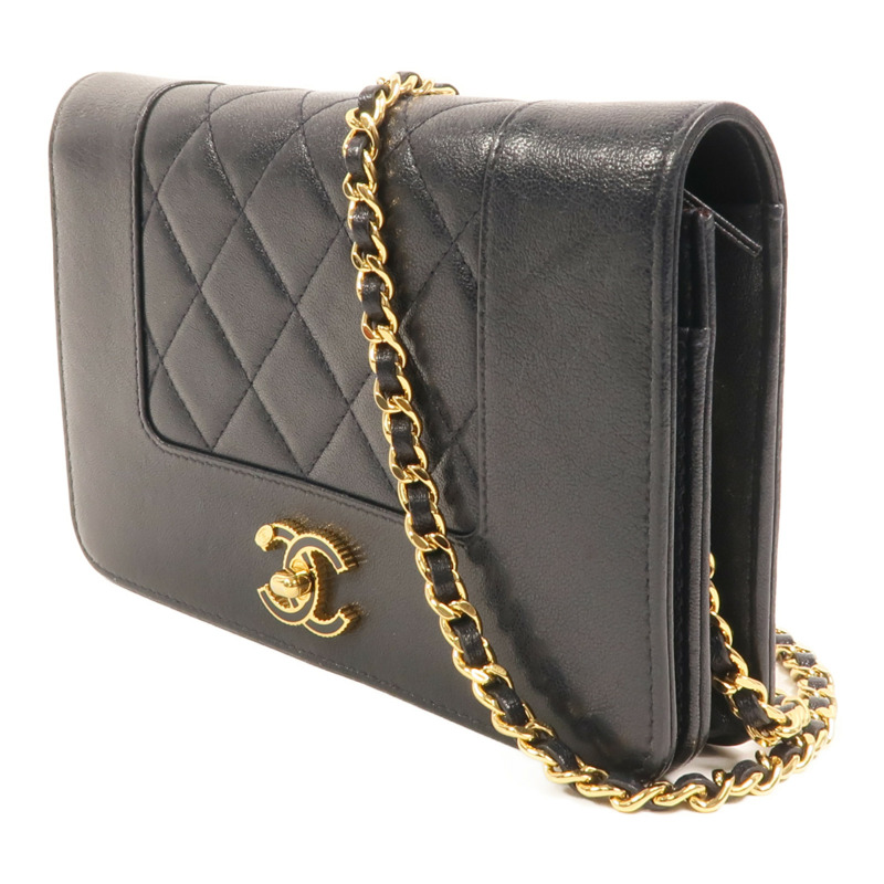 CHANEL 牛皮皮革Mademoiselle Wallet On Chain鏈帶肩背袋-2