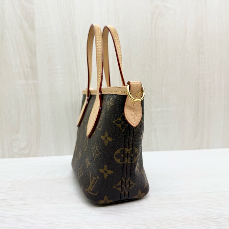 LV💕原花Neverfull BB奶茶背帶M46705-4