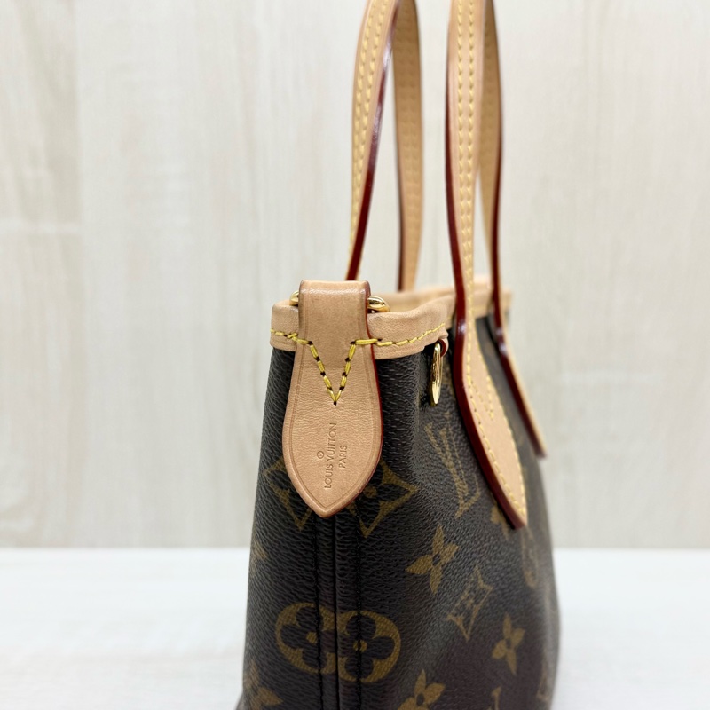 LV💕原花Neverfull BB奶茶背帶M46705-15