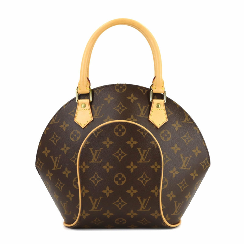 路易威登 Monogram Ellipse PM 手提包,棕色,M51127,金色五金-0