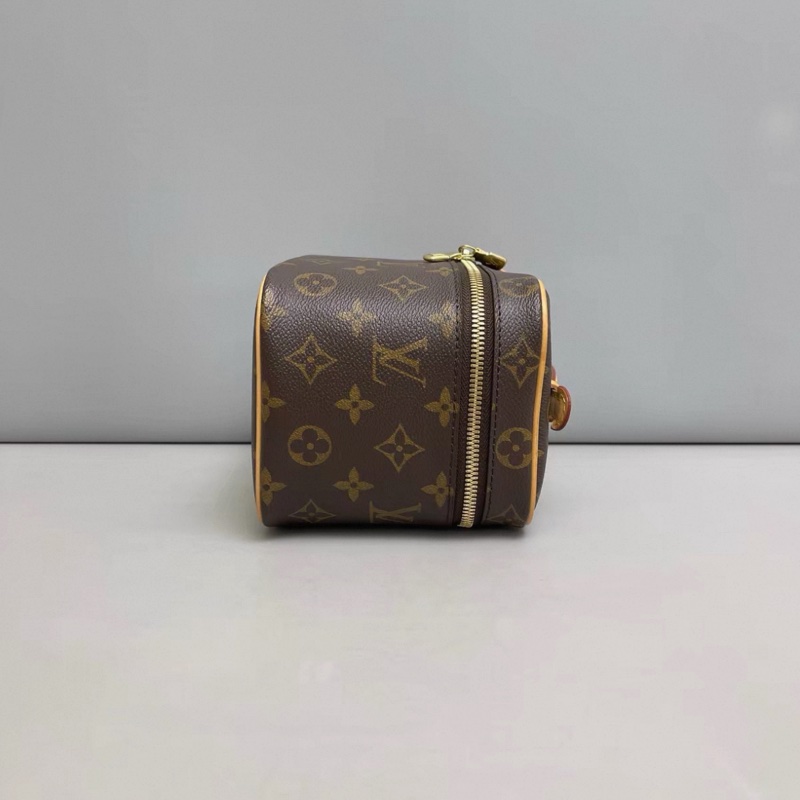 LV路易威登Nice迷你老花化妝包 芯片-2