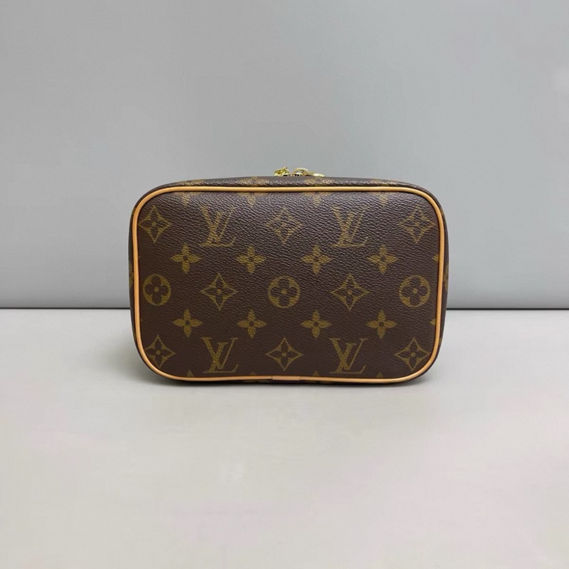LV路易威登Nice迷你老花化妝包 芯片-3