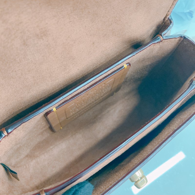 MS0663	Coach Cassie 17 Signature 3-Way Bag Canvas and Calfskin Tan x GHW-15