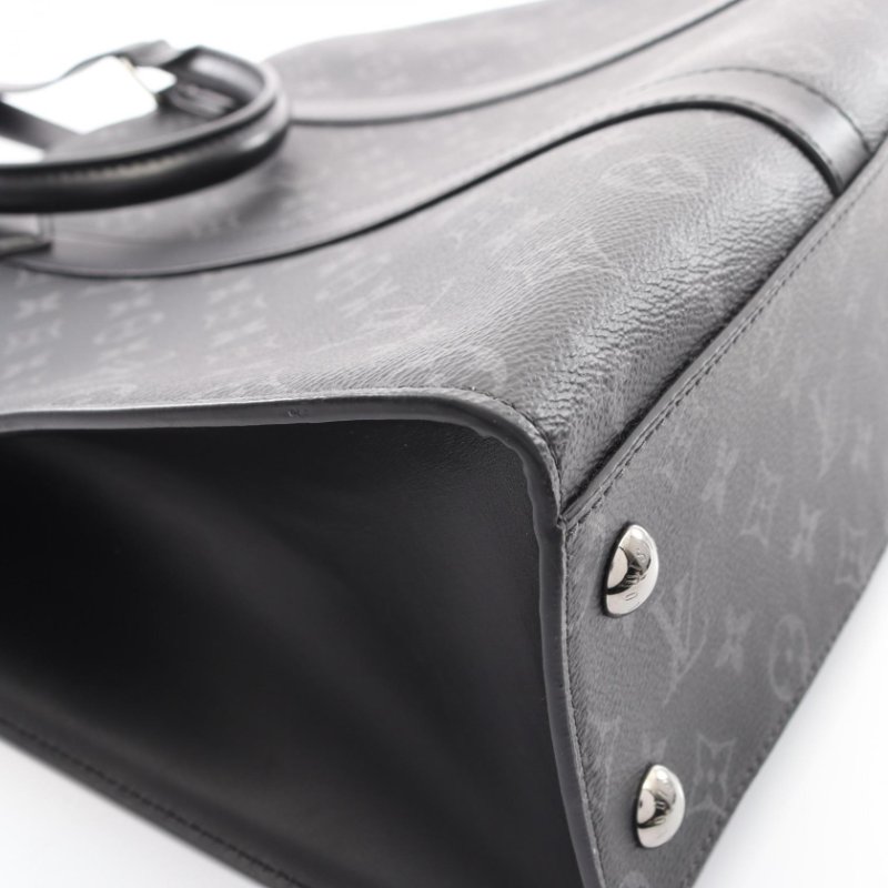 路易威登 LOUIS VUITTON Sac Plat 24H 單肩包 Tote Shoulder Handbag M47059 Monogram eclipse-2