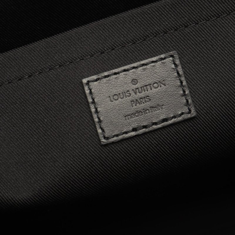 路易威登 LOUIS VUITTON Sac Plat 24H 單肩包 Tote Shoulder Handbag M47059 Monogram eclipse-4