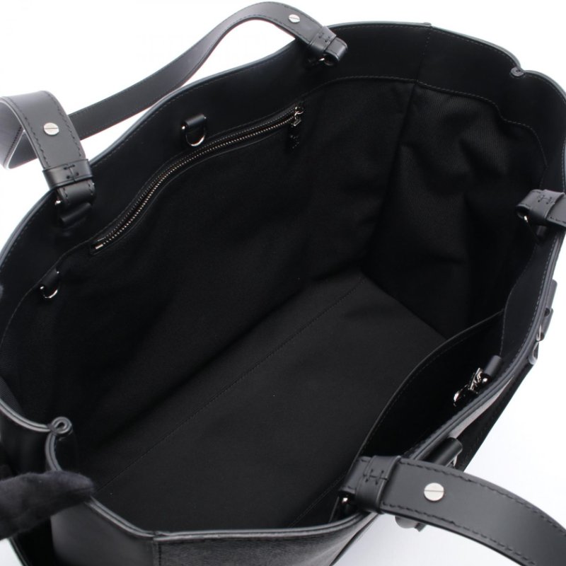 路易威登 LOUIS VUITTON Sac Plat 24H 單肩包Tote Bag M46451 Monogram eclipse canvas leather BK LV-2