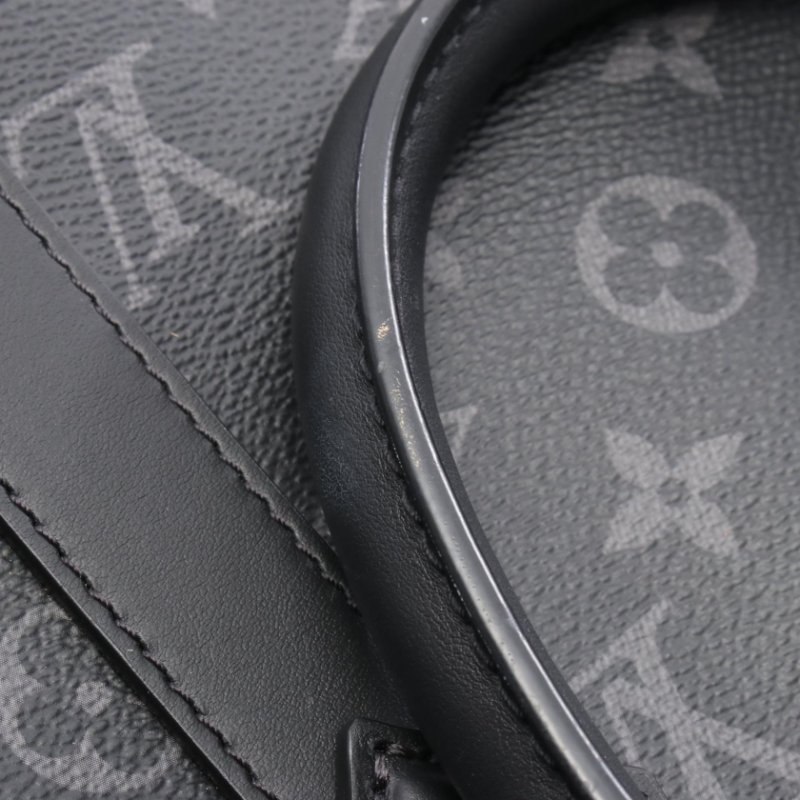 路易威登 LOUIS VUITTON Sac Plat 24H 單肩包Tote Bag M46451 Monogram eclipse canvas leather BK LV-5