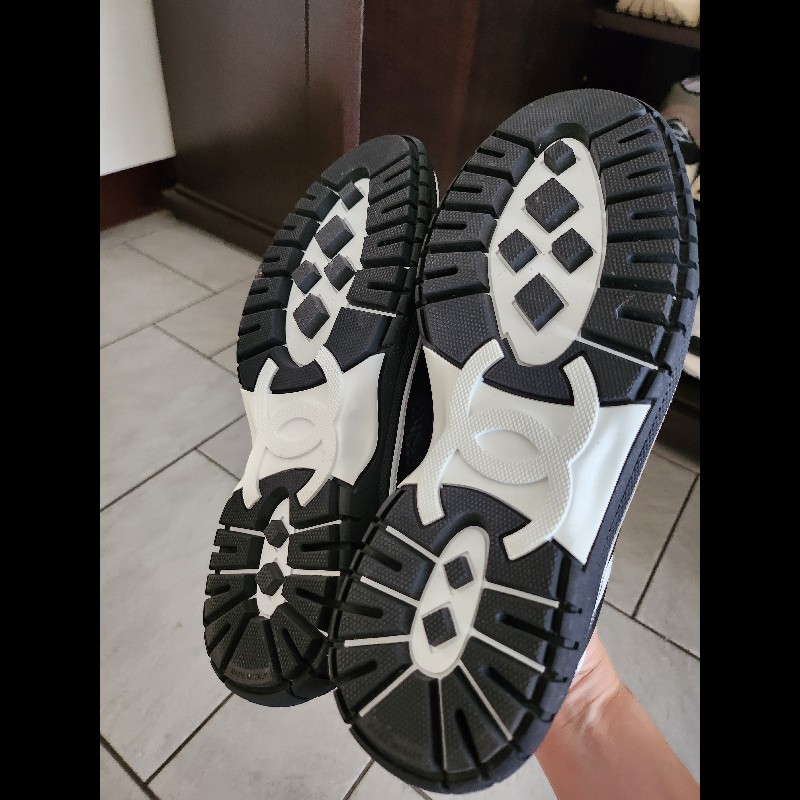 chanel真皮休閒鞋36.5-1