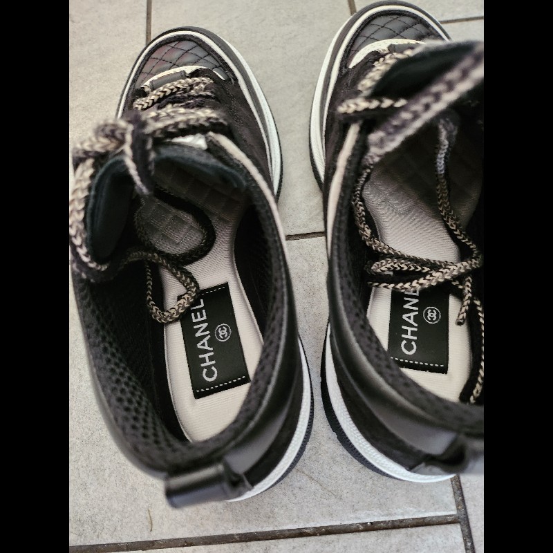 chanel真皮休閒鞋36.5-2