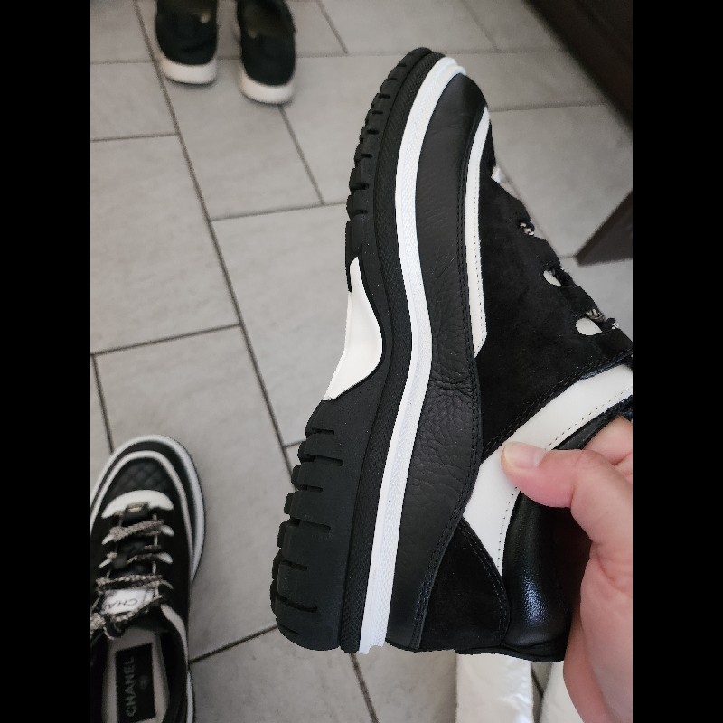 chanel真皮休閒鞋36.5-6